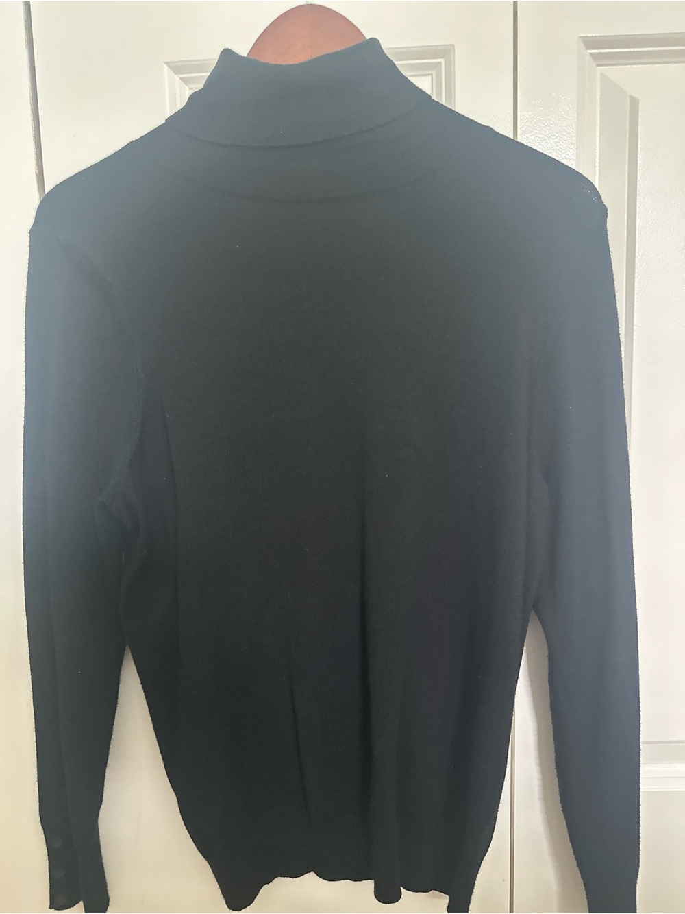 Ann Taylor Black Turtleneck Sweater